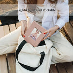 Vienrose small linen photo albums displayed together on a table as a thoughtful wedding or baby milestone gift.