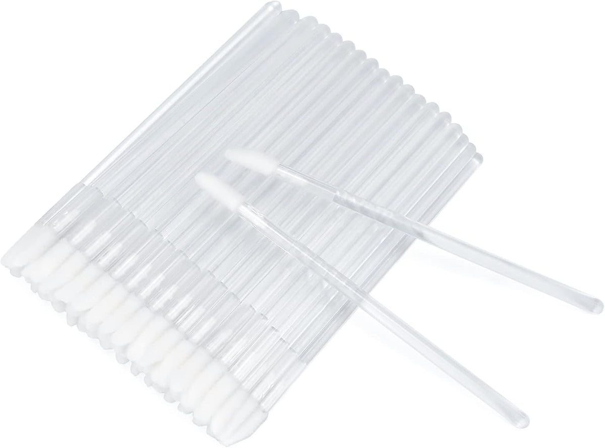 Precision lip color application using disposable wand