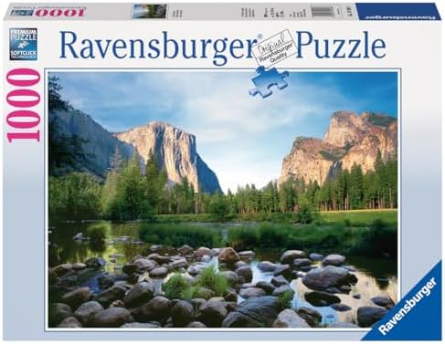 Ravensburger Yosemite Valley Jigsaw Puzzle (1000 Pieces) - Image 3