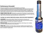 Four eight ounce bottles of Stanadyne 38564 all season fuel treatment showing packaging details