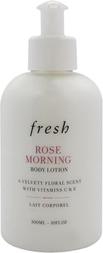 Fresh Rose Morning Body Lotion front view bottle packaging