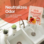 Detailed view of 50 count sink freshener tablets
