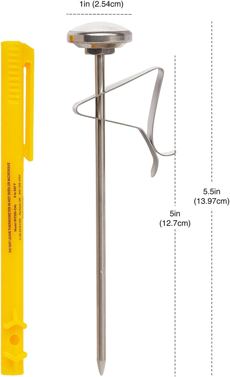 CDN stainless steel culinary thermometer packaging view