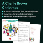 A Charlie Brown Christmas Piano Songbook | Vince Guaraldi Artist Transcriptions Sheet Music for Intermediate to Advanced Pianists | Includes Linus and Lucy, Christmas Time Is Here, Skating and More - Image 4