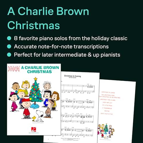 A Charlie Brown Christmas Piano Songbook | Vince Guaraldi Artist Transcriptions Sheet Music for Intermediate to Advanced Pianists | Includes Linus and Lucy, Christmas Time Is Here, Skating and More - Image 4
