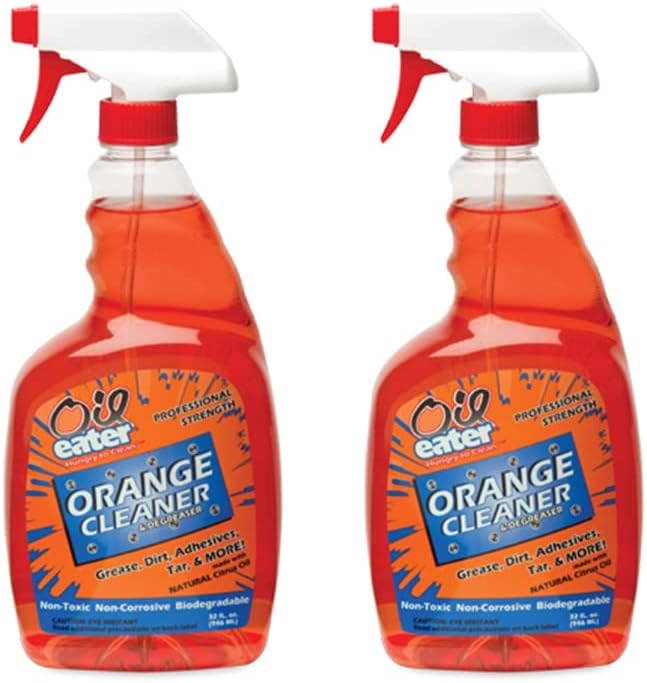 Oil Eater Orange Premium Cleaner and Degreaser front view professional strength citrus spray bottle