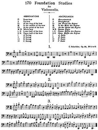 170 Foundation Studies for Violoncello: Volume 1 (Dover Chamber Music Scores) - Image 3