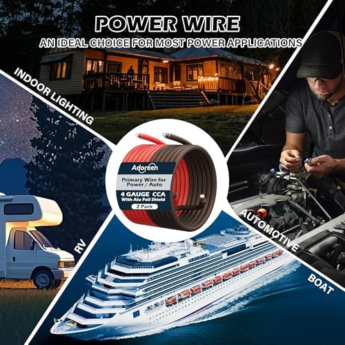 Adoreen wire kit technical specifications and terminal view