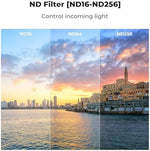 K&F Concept optical glass filter set in protective storage case