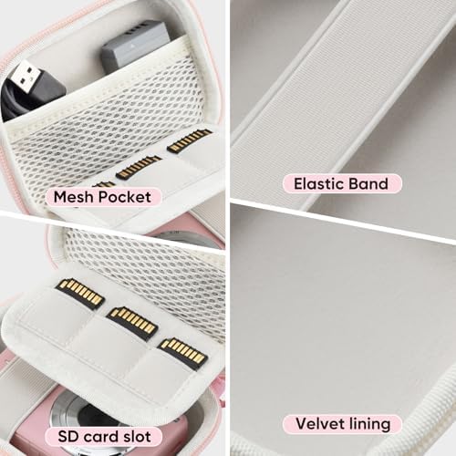 Close up of zipper closure and durable exterior texture of Tysorety case