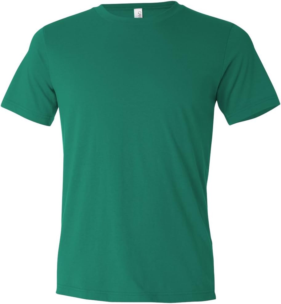 Bella+Canvas men's short sleeve tee retail fit lifestyle view