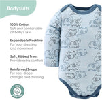 The Peanutshell Elephant Blue newborn boy clothing collection