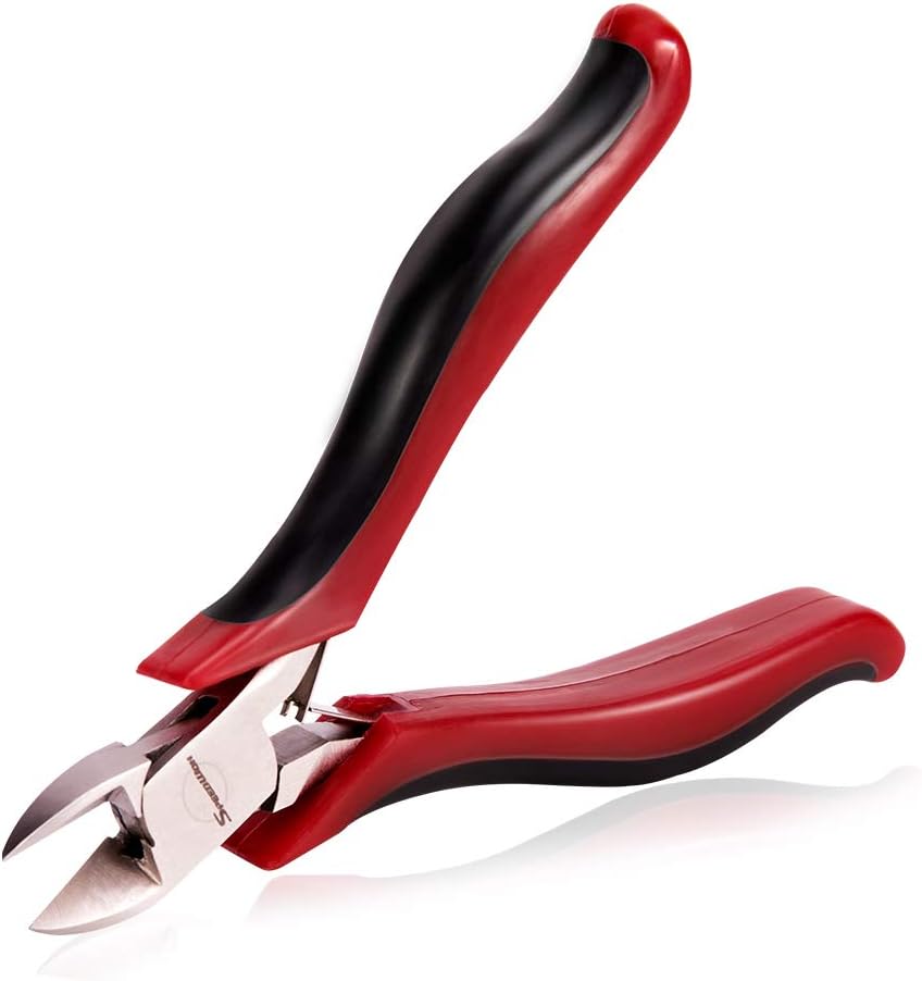 SPEEDWOX 4 Inch End Nippers Mini End Cutting Pliers with Spring | Pull Nails & Wire Cutting Function, Box Joint Design, Professional Jewelry Making Tool, Shoe Repair Tool - Image 13