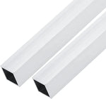 METALLIXITY Square Aluminum Tube (10mm x 10mm x 1mm x 200mm) 2Pcs, 6063 Aluminum Tubing - for Home Furnishing, Machinery - Image 9