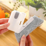 99wholesale 2-in-1 crevice cleaner demonstrating the integrated scraper side dislodging kitchen grime