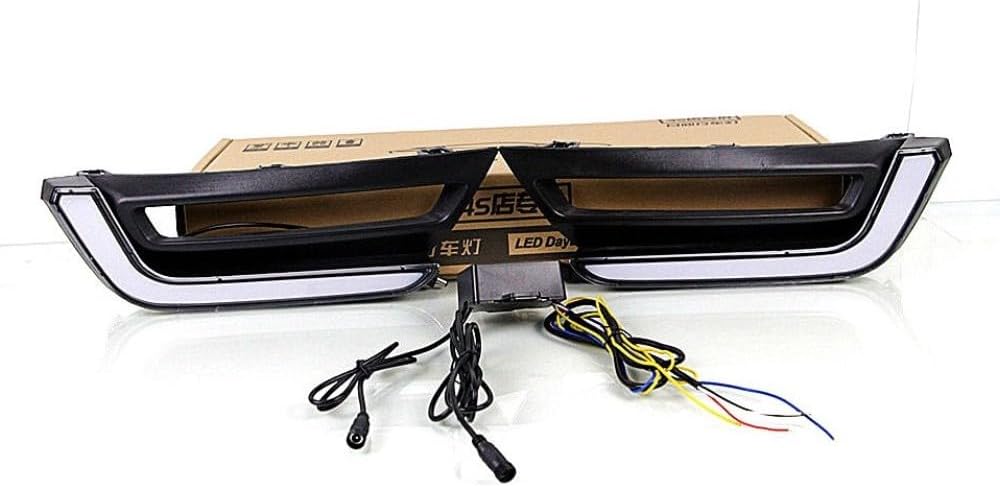 July King LED Daytime Running Lights front view for Honda CRV