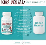 Kids oral probiotic chewables in cherry pomegranate flavor showing 6 billion CFU.