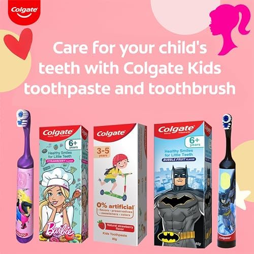 Colgate Kids Barbie Red Toothpaste - 80 g - Image 6