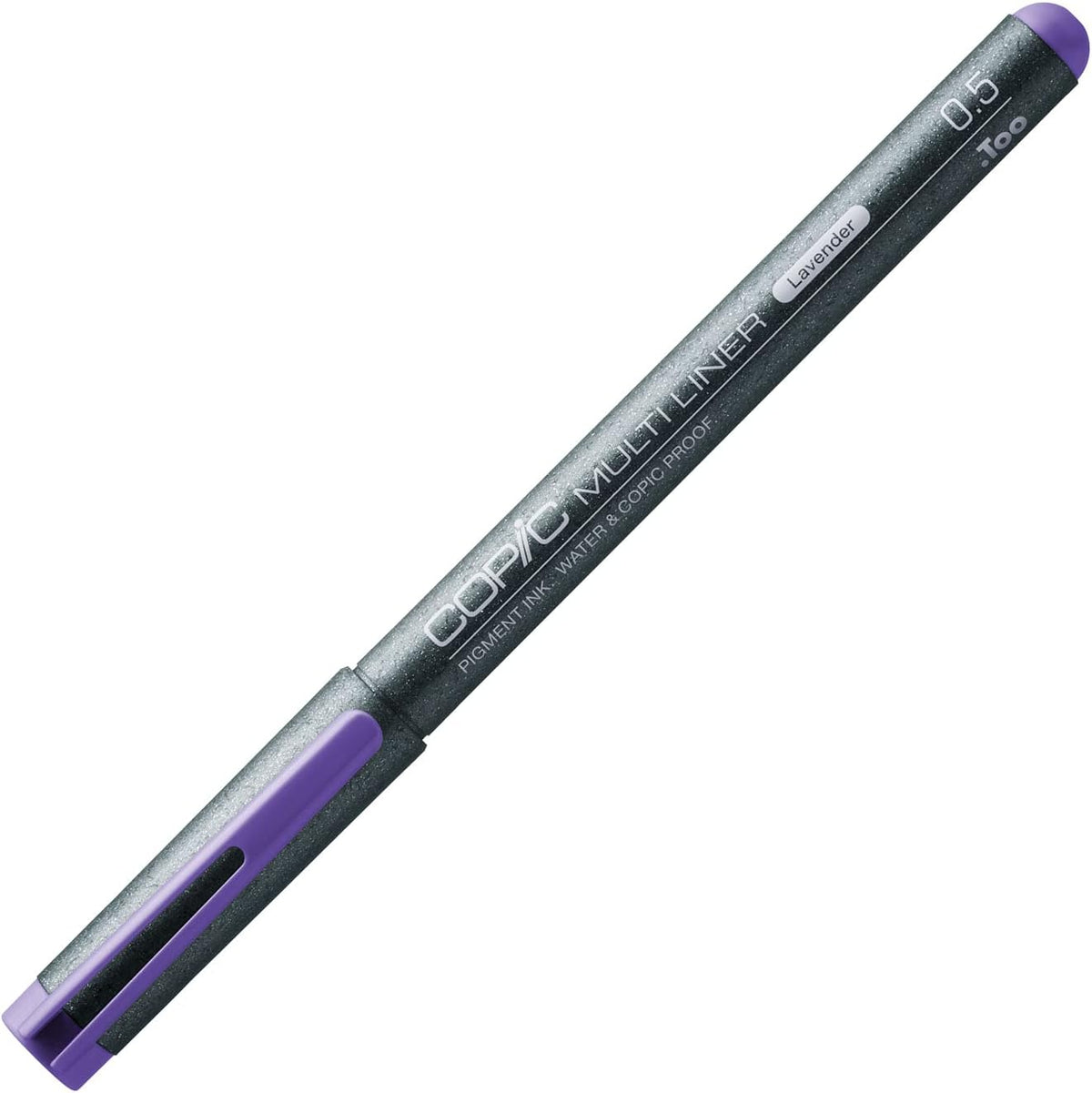 Copic Multiliner Lavender 0.5mm front view drawing pen