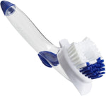 Dawn soap dispensing dish brush handle and thumb button