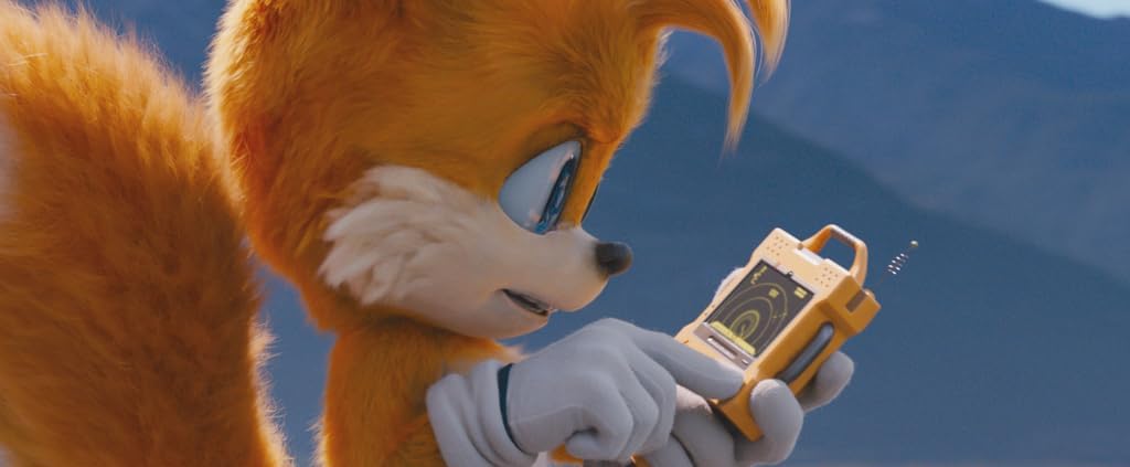 Sonic The Hedgehog 2 4K UHD media disc close up view