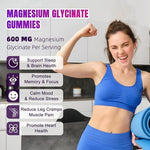 Raspberry flavored magnesium glycinate gummy texture