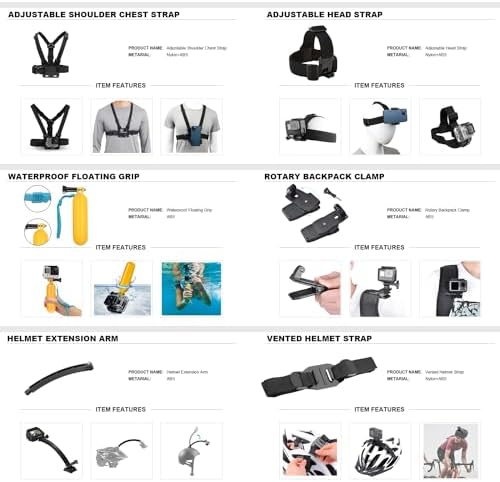 Zeyutom 360 degree rotating backpack clip mount attached to a travel bag strap