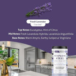 Therapy fresh lavender scent appliance wipes cleaning a kitchen dishwasher surface