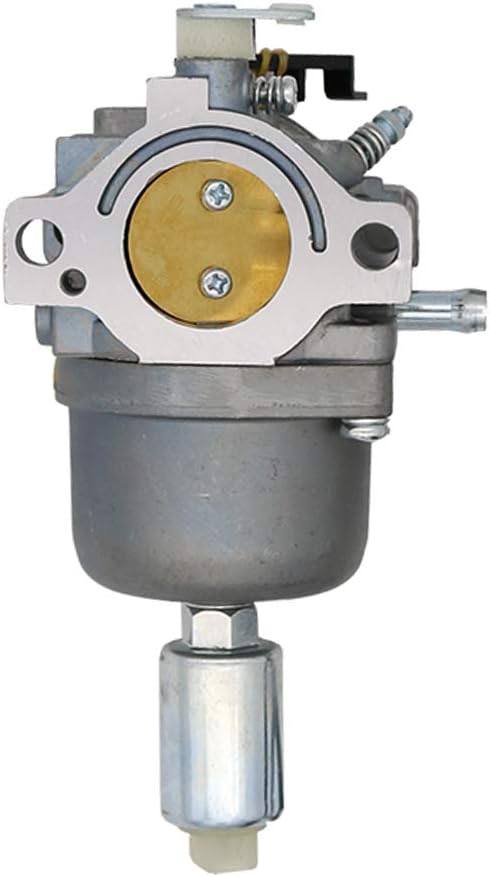 Machined aluminum carburetor body with integrated fuel bowl solenoid