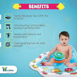 Packaging view of the authentic Bundaloo baby splash pad imported from the USA.
