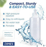8 ounce Dimes peri bottle nozzle detail for gentle spray.