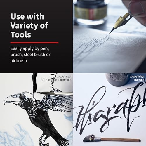 Speedball Super Black India Ink-2oz - Image 6