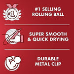 Pilot Precise V5 Stick Rolling Ball Pens, Extra Fine Point, Black Ink, Dozen Box (35334) - Image 3