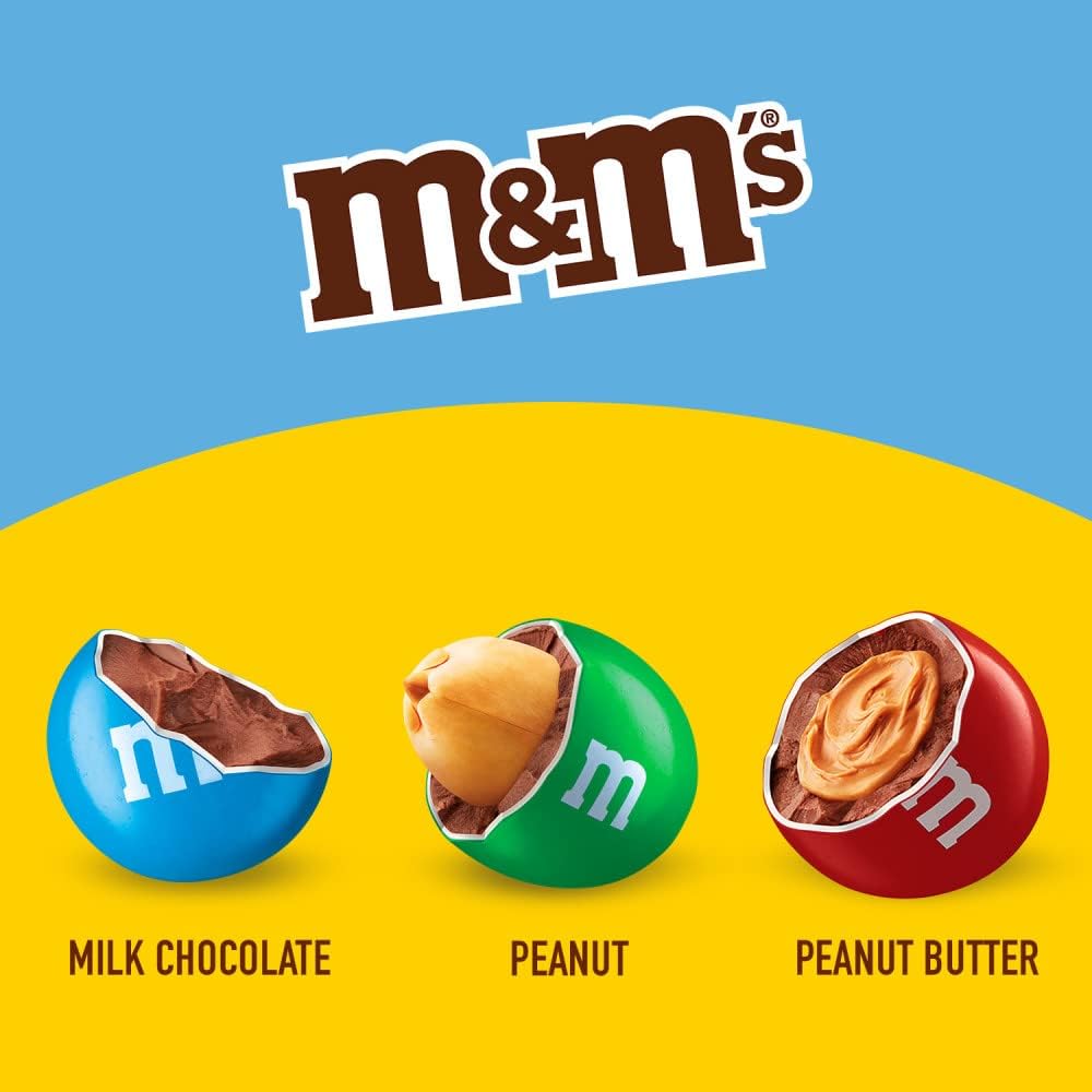 Peanut Butter M&M'S orange pouch showing the imported American confectionery variant.