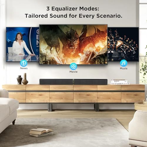 MZEIBO soundbar connected to a gaming console setup