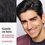 Just For Men no-mix hair dye tube and comb components