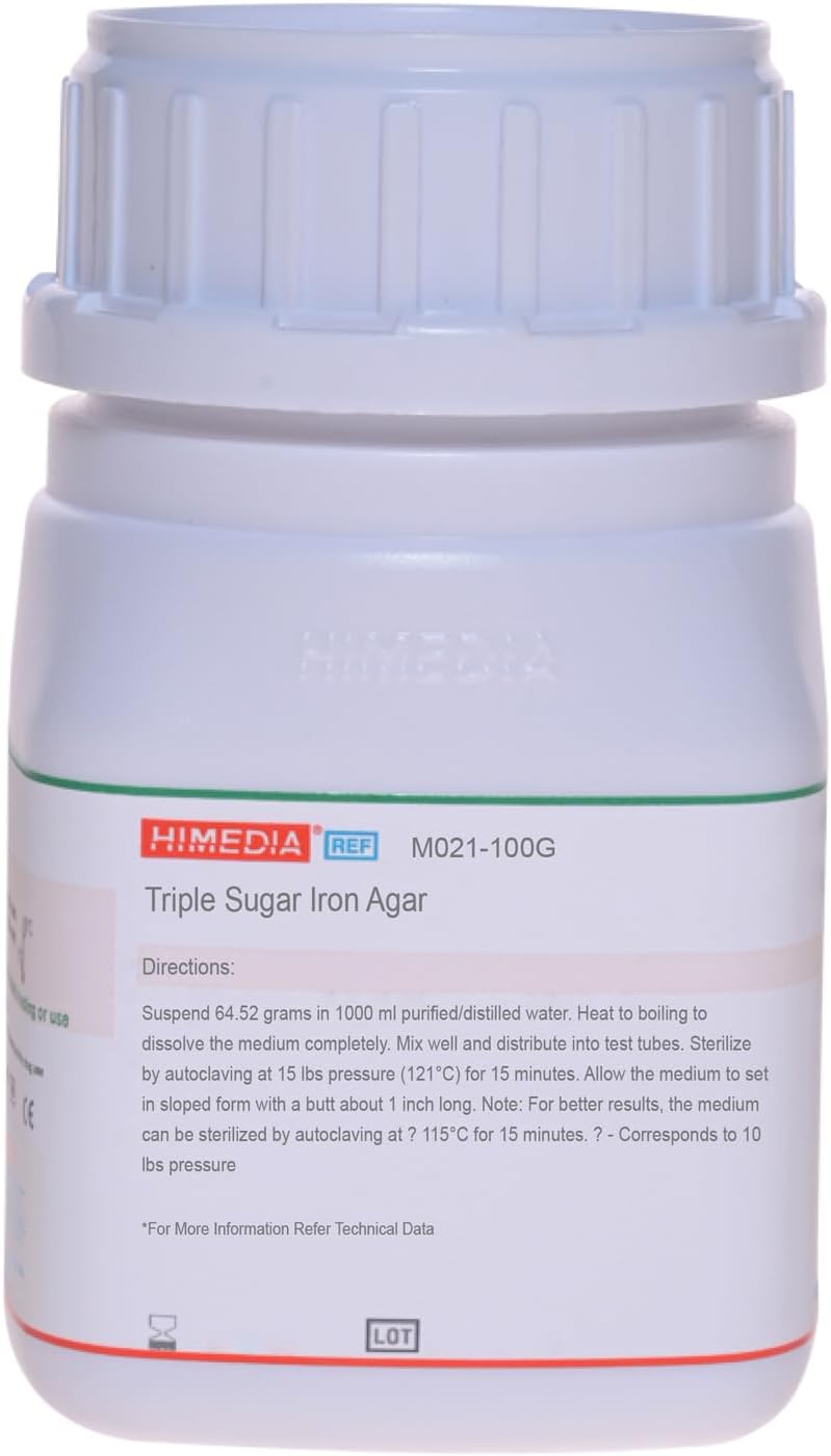 HiMedia M021-100G Triple Sugar Iron Agar, 100 g - Image 1