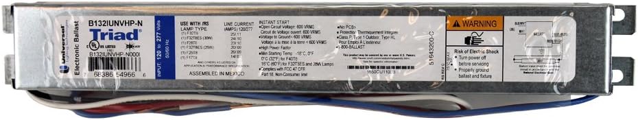 Universal Lighting Technologies electronic ballast front view commercial lighting
