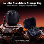 ULYVU flexible black silicone cover showing precision cutouts for action camera buttons.