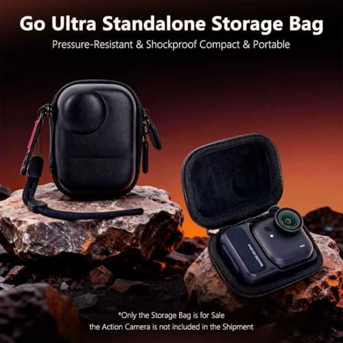 ULYVU flexible black silicone cover showing precision cutouts for action camera buttons.