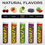 Close up of travel friendly Xero Picks Sourz tubes imported from the USA.