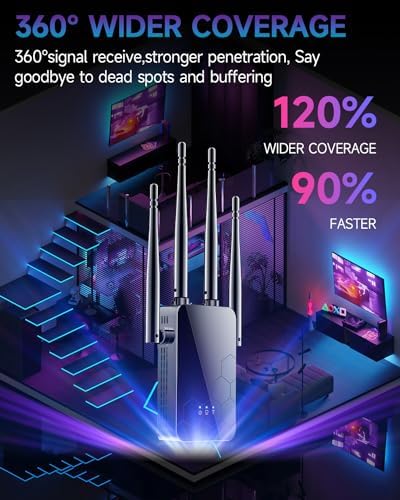 Cyseed wireless repeater indicating LED status lights