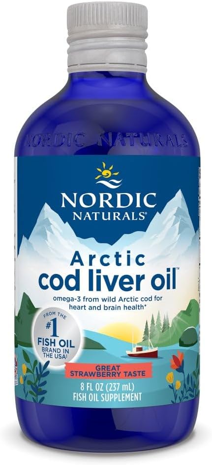 Nordic Naturals Arctic Cod Liver Oil lifestyle wellness setting