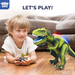 Steam Life interactive robot dinosaur packaging and accessories