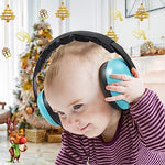 Gukoy infant headphones being worn by a toddler