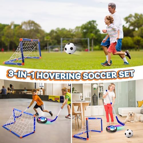 USB charging cable connecting to the internal rechargeable battery of the floating soccer toy