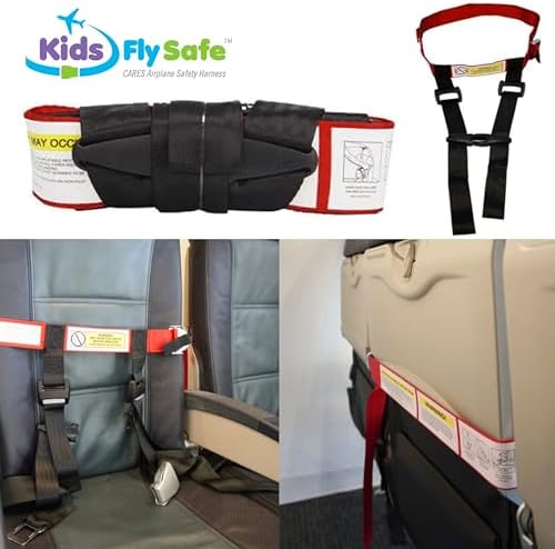 FAA approved Cares harness set for airplane travel