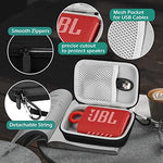 Close-up of the reinforced heavy duty zipper on the black protective electronic case