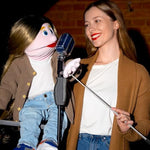 Retractable stainless steel puppet sticks for professional performance