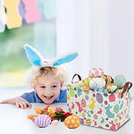 CLOCOR collapsible fabric toy bin folded flat demonstrating space saving utility